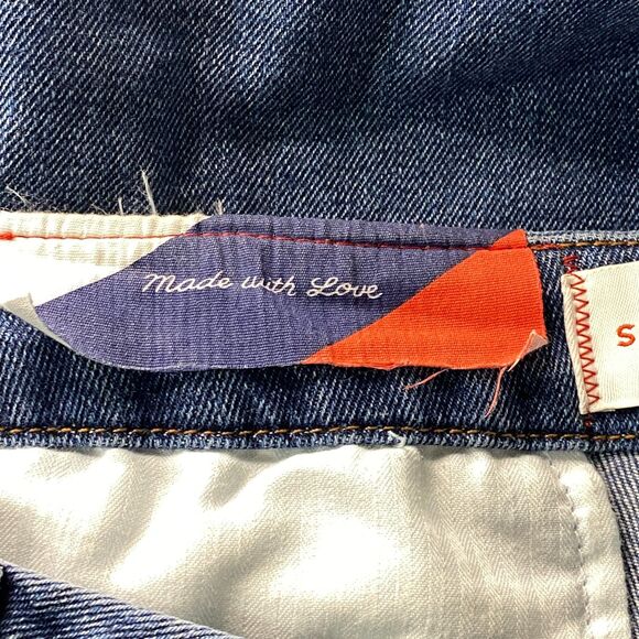 Anthropologie Sundry Le Soleil Love Raw Hem Crop Jeans Women's Size 30 - Picture 4 of 7